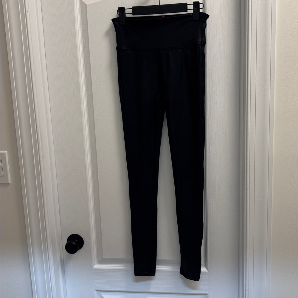 SPANX Black High-Waisted Leggings